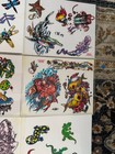 Vtg Lot Of 80s-90s Tattoo Flash Prints Traditional  California Mixed Artist  14