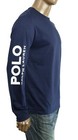 New Mens Polo Ralph Lauren Logo Classic Fit Crew Neck Long Sleeve T Shirt Xxl