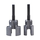 2pcs Integrated Internal   External Pipe Threading-tool pvc Pipe Threader Kit
