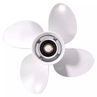 13x17 Outboard Boat 4blades Propeller Fit Yamaha 50 60 70 75 80 90 100 115 130hp