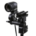 Slave Flash Swivel Hot Shoe Adapter Single E27 Bulb Lamp Holder Umbrella Bracket