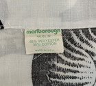 Vintage 70   s Marlborough B  Kliban Cat Kiss Lips Full Sized Top Sheet