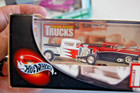 Hot Wheels 100  Custom Classic Trucks Magazine Limited Edition 2 Car Set  54199