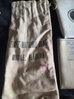 Vtg 40s-80s Zippered   Cloth Bank Deposit Bags Deep South   Stackable Coin Trays