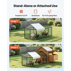 Uimoso Metal Chicken Coop 3 3x6 6x3 3 Ft Poultry Cage With Weatherproof Cover