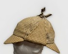 Deerstalker Sherlock Holmes  Tweed Hat Size 7 Vtg Jess Butz U  Of Penn Campus
