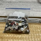 Mixed 1 Lb Lot Of Vintage And More Buttons- Lot  4