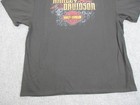 Harley Davidson Shirt Mens 2xl Xxl Black Motorcycle Bike Biker Spell Out Logo