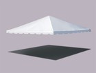 Replacement West Coast Frame Tent Top 20x20 White Pvc Canopy Event Party Gazebo