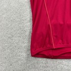 Pearl Izumi Cycling Jersey Womens Size Medium Red Short Sleeve 1 4 Zip Pockets