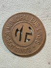 Santa Monica Municipal Bus Lines One Zone Fare Transport Token Sz Of 25c