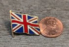 England Uk United Kingdom Great Britain Union Jack Furling Flag Lapel Pin