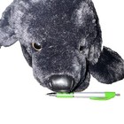 Fao Schwarz Plush Dog Black