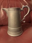 Vintage Royal Wilton Pewter Rwp Armetale 6  X 4  Pitcher Plough Tavern