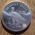 1981 World Wide Mint American Eagle 1 One Troy Ounce 999 Silver Round