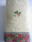 Vintage Hallmark Christmas Paper Napkins Cups Holiday Mistletoe Holly  Nos