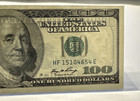  100 Bill Uncirculated 2006 - Older Style Frn Fancy Serial F6 With Print Errors