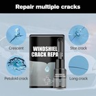 2pcs Crack Fix Pro Kit Car Windshield Crack Repair Kit Cracks Gone Glass 