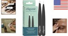 Eyebrow Tweezers Set  Ergonomic Slant   Point For Effortless Hair Removal