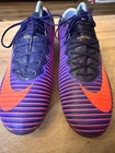 Nike Mercurial Vapor Xi 11 Purple Fg Acc Men Size 9 Us Used Soccer Cleats
