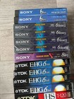      New Sealed Lot Of 32 Blank Vhs Tapes Some Premium Sony Tdk   More T120 T160