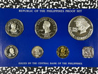 1982 Philippines 7x Coin Proof Set Lot b1942 Including Silver  Scarce Set 