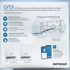 Netgear Orbi Ac3000 Tri-band Wireless Router Satellite - White Rbk50 Rbr50 Rbs50