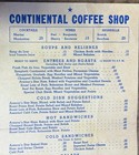 1939 San Francisco Int   l Expo Coffee Shop Menu Golden Gate Park