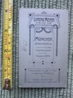 Antique German Cabinet Card Photograph Student With Cap   Glasses Munich C  1900