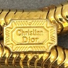 Vintage 1970s Christian Dior Gold Plated Rope Chain Tassel Lariat Belt Necklace