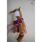 Hansa Toy International Red Fox Plush Realistic Stuffed Animal Nwt Americana