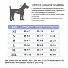 Reflective Service Dog Vest Harness  Woven Nylon With Adjustable Straps Xs-xxl