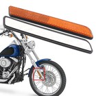 Stick-on Front Fork Reflector For Harley Street Electra Glide Road King Dyna Fld
