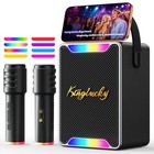 Portable Karaoke Machine For Kids Adults  Singing Machine Karaoke Retro Black