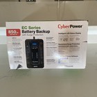 New   Cyberpower Ec850lcd Ecologic Battery Backup   Surge Protector Ups System