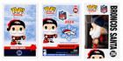 Karl Mecklenburg Signed Denver Broncos Santa Funko Pop Doll  294 - schwartz Coa 
