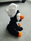 Collectible Coca-cola Bean Bag Plush  0127  penguin In Chef s Hat 