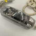 Conair Clear Transparent Touch Tone Phone Retro Hac Sw205 - Vintage - Not Tested