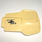 Sheridan Wyoming Spoon Rest Advertising Historic Sheridan Inn 1970s Mcm Plastic