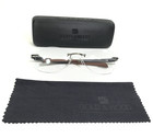 Gold   Wood Eyeglasses Frames A14 27 Eac39 Black Brown Gunmetal Large 60-19-130