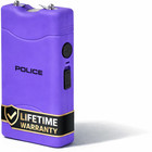 Stun Gun Pepper Spray Combo For Self Defense Police Strength 800 Purple