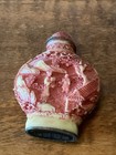 Lot Of 2 Vintage Carved Chinese Snuff Bottles