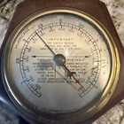 Vintage Swift And Anderson Air Guide Barometer  Thermometer