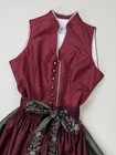 Melega Authentic Folk Fest German Bavarian Tyrol Dirndl Dress Oktoberfest Size40