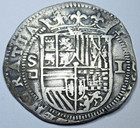 1556-98 Philip Ii Spanish Silver 1 Reales Genuine 1500s Colonial Pirate Cob Coin