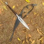 Custom Handmade Carbon Steel Blade Traditional Viking Spear   Hunting 30 Inches