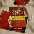 2 Pairs New Rawlings Boy s White Knickers Baseball Pants  Youth Medium Nwt