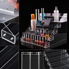 6 Tier Clear Acrylic Nail Polish Holder Rack Storage Organiser Retail Display Us