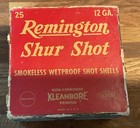 Vintage 12ga Remington Shur Shot Shotgun Cardboard Box Empty