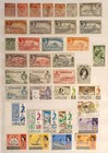 Gibraltar Stamps Small Collection Of 166 All Different Qv Onwards Mint   Used